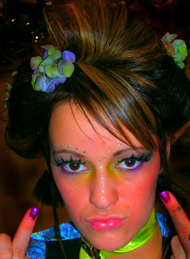 Female model photo shoot of kiralyk in North Carolina - Hair Show
