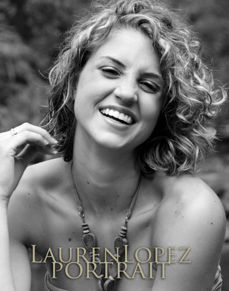 Female model photo shoot of Lauren Lopez Portrait