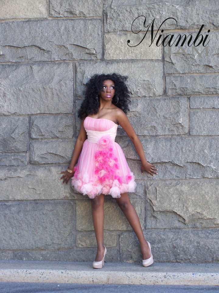 Female model photo shoot of Niambi JAM by Vin Miles in NYC