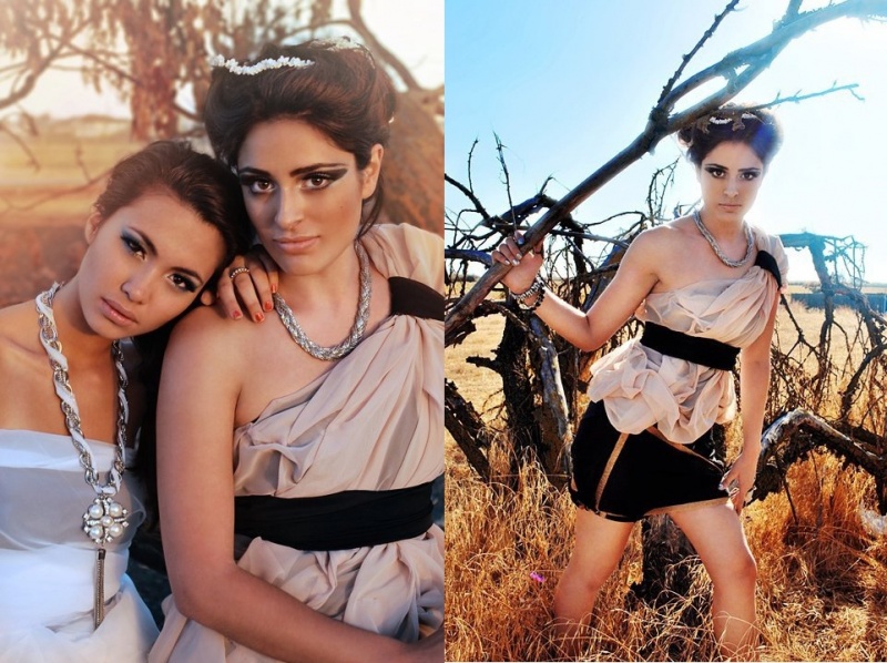 Female model photo shoot of vangyer by Jem Chaimontree, makeup by Cher Vue, clothing designed by Sophie Pang Lovanyi