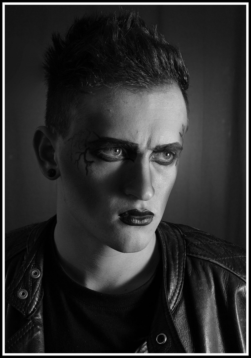 Male model photo shoot of Phil Layley in studio