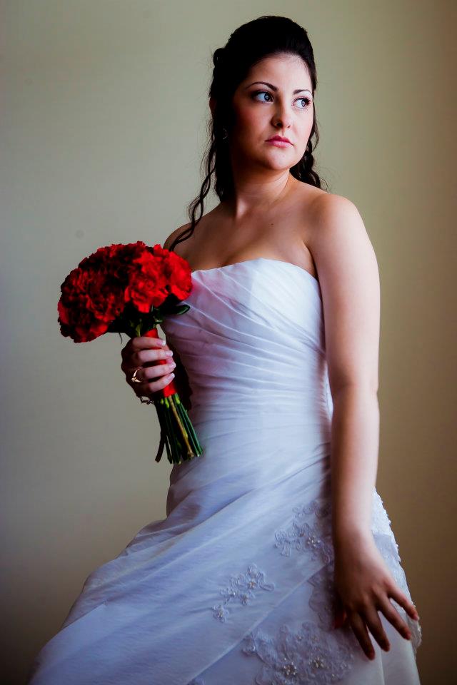 Female model photo shoot of -SaraH_Elizabeth- in Vanessa and Ryans wedding