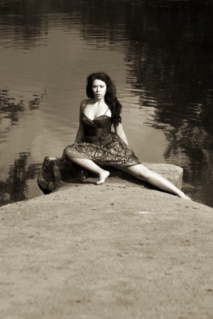 Female model photo shoot of Desi Johnson by SilverFocus in Coe Lake, Berea OH