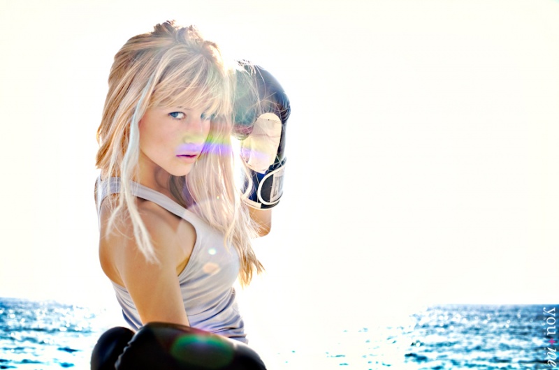 Female model photo shoot of Evelina Barry in Laguna Beach,CA