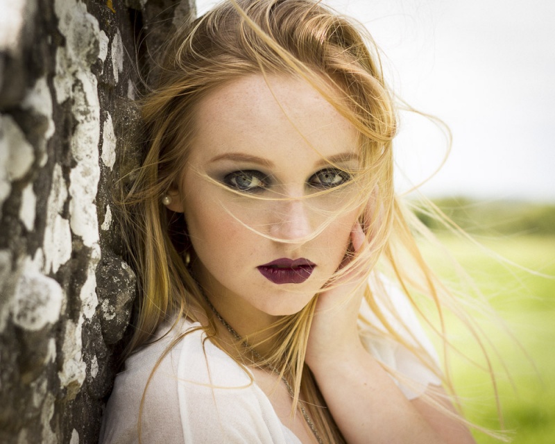 Female model photo shoot of Deirdre Fitz and Jessica Paget, makeup by Eavan D Make Up