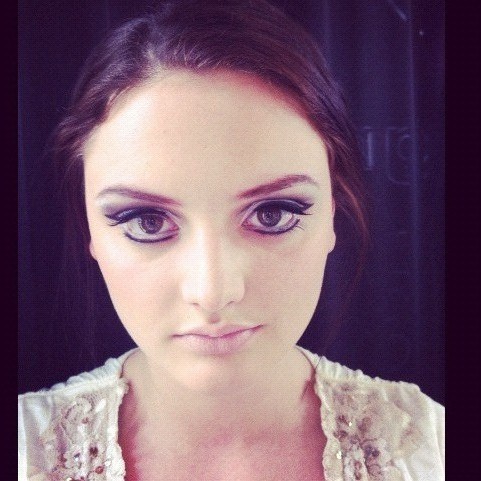 Female model photo shoot of Ashleigh Jane Makeup
