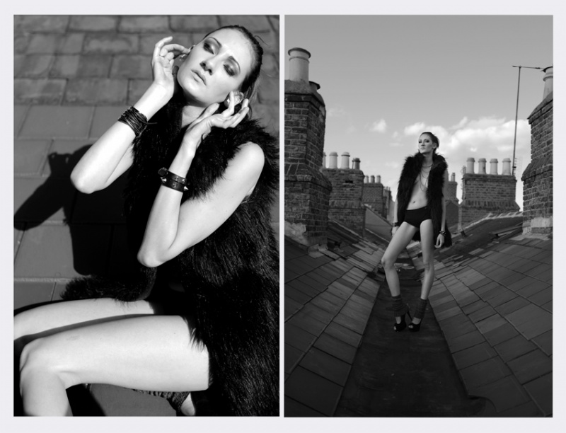 Female model photo shoot of Jasmina Jasinska and Paulina Kwasniak