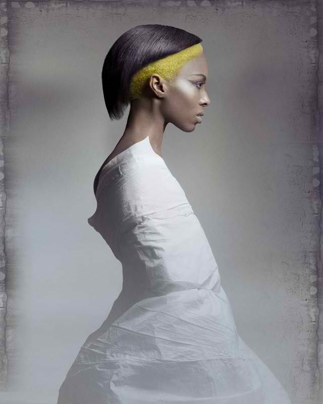 Female model photo shoot of Nichelle Edwards by  BABAK, hair styled by Tiffany Cotterman