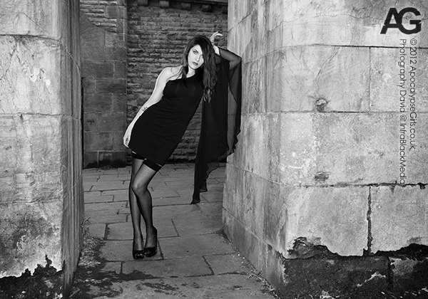 Female model photo shoot of Yazi van Bathory
