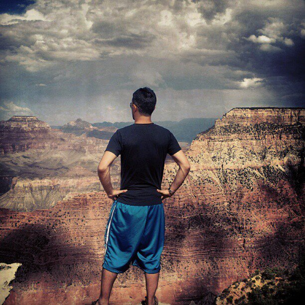 Male model photo shoot of Kevin Gance in Grand Canyon, AZ