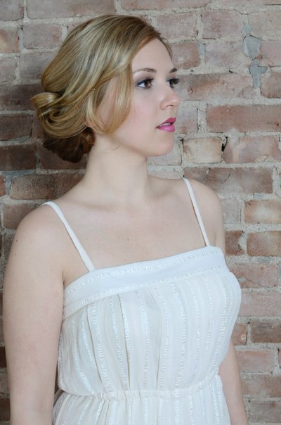 Female model photo shoot of Alina NYC, makeup by Lauren LW