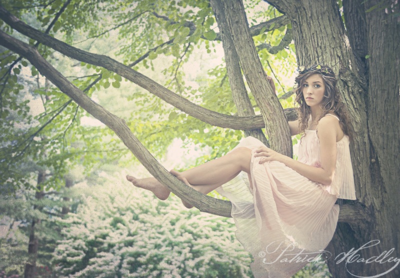 Female model photo shoot of Cassidy Marianna in Dow Gardens Michigan