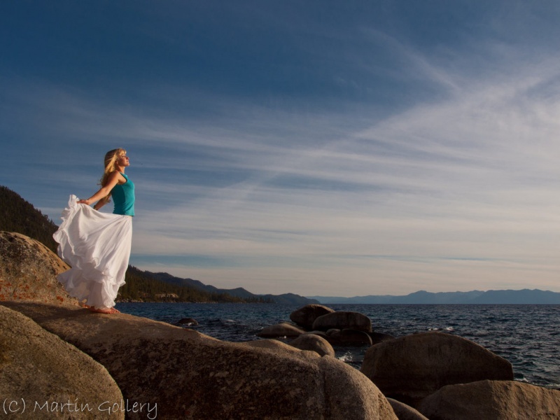 Female model photo shoot of Snow Angel  in Lake Tahoe