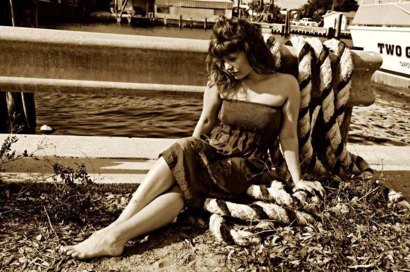 Female model photo shoot of Elaine Taylor in Tarpon Springs Florida