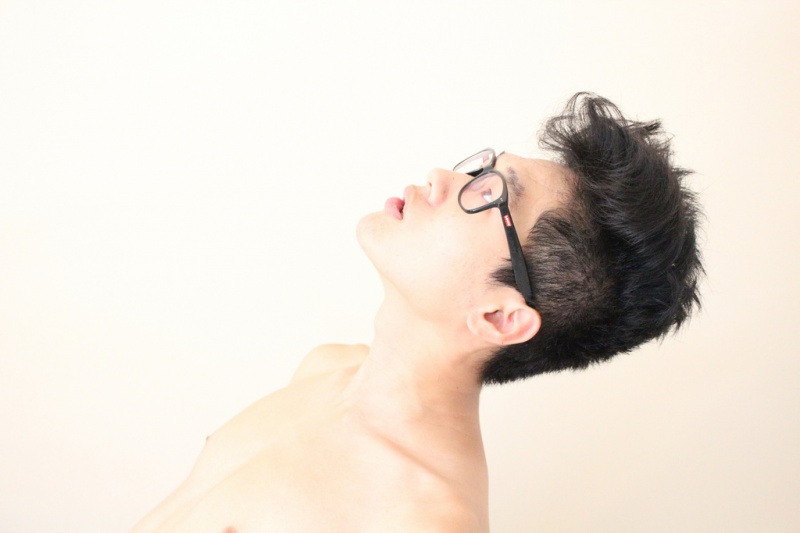 Male model photo shoot of David Zheng