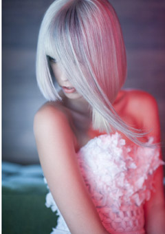 Female model photo shoot of Yoshiko hair in Melbourne