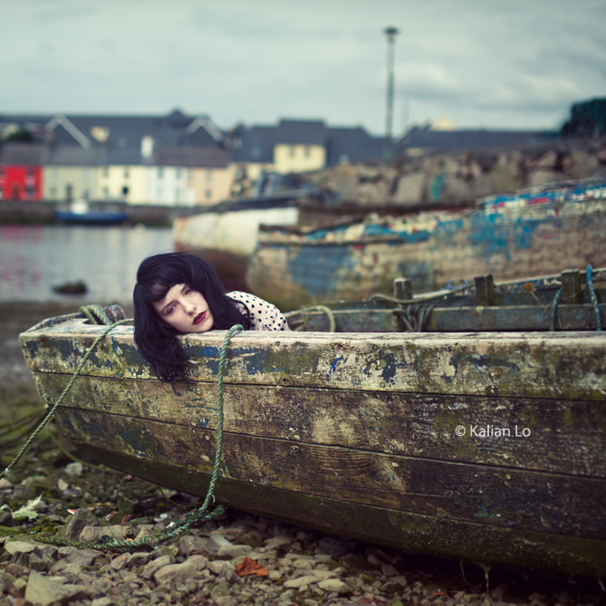 Female model photo shoot of Kalian Lo Photography in Galway