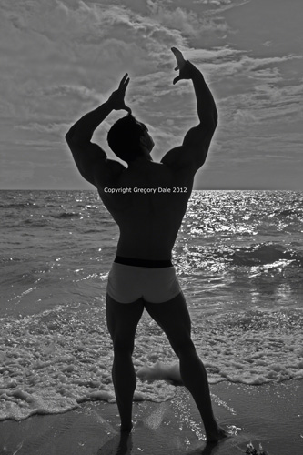 Male model photo shoot of Gregory Dale and IGNACIO TORRES in South Beach Miami, FL