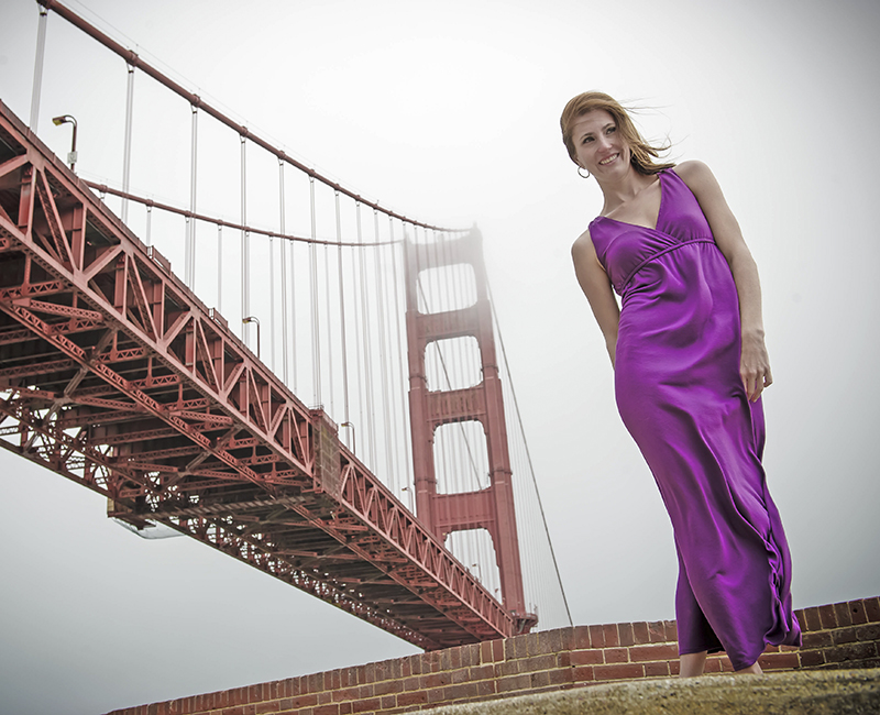 Male and Female model photo shoot of Kevin Trexler and MichelleVinay in Fort Point SF
