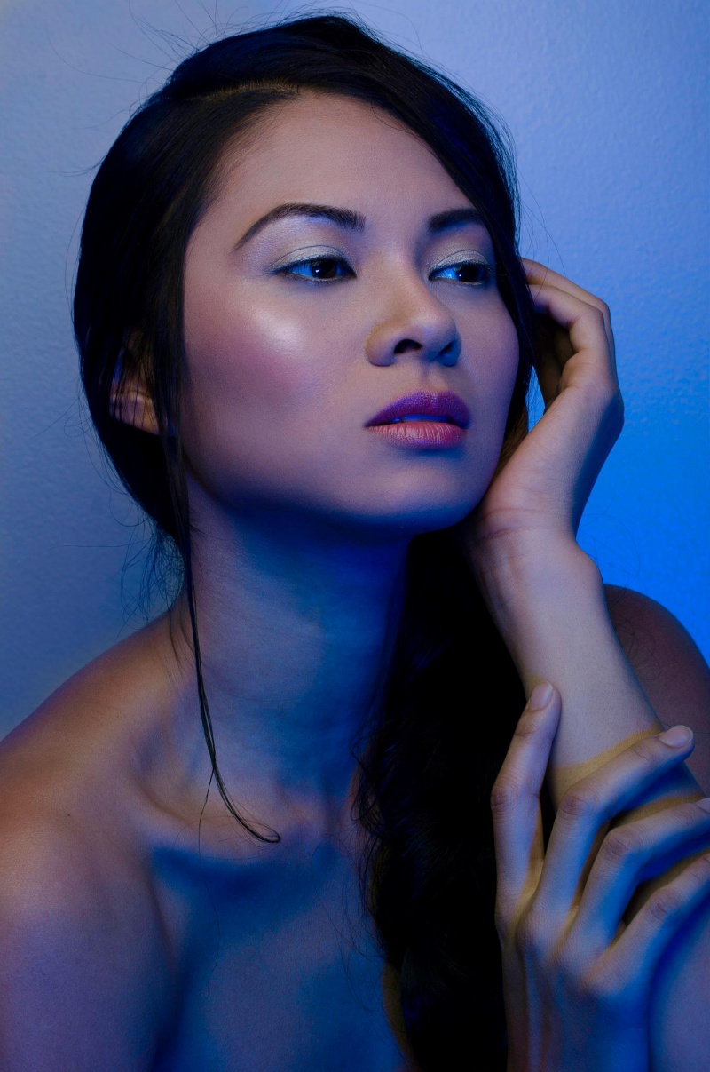 Female model photo shoot of Makeup by KRoss