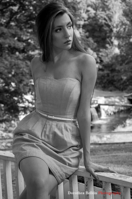 Female model photo shoot of Katie Della Terza by Belkin Images, hair styled by Alena Bankovska