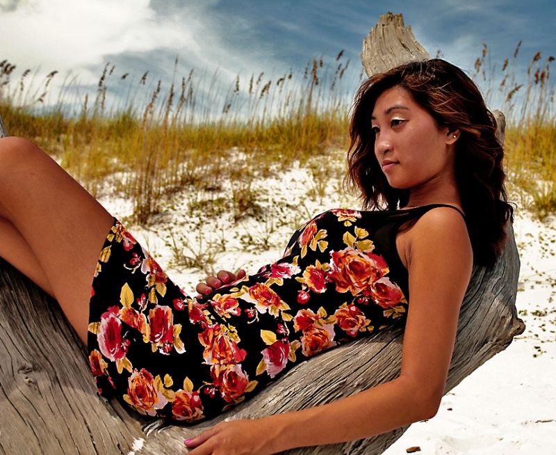 Male and Female model photo shoot of Todd P Photography and Victoria Nguyen in Ft Walton Beach Fl