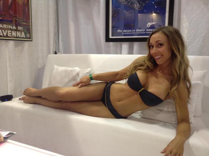 Female model photo shoot of Kristabelle xoxo in Surf Expo