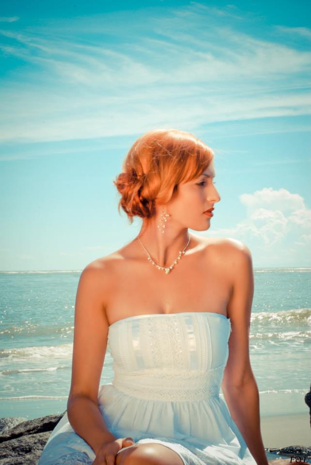 Female model photo shoot of Scarlet Harlot in Folly Beach, SC