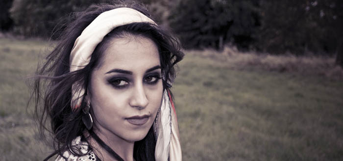 Female model photo shoot of Ghaz mua in london