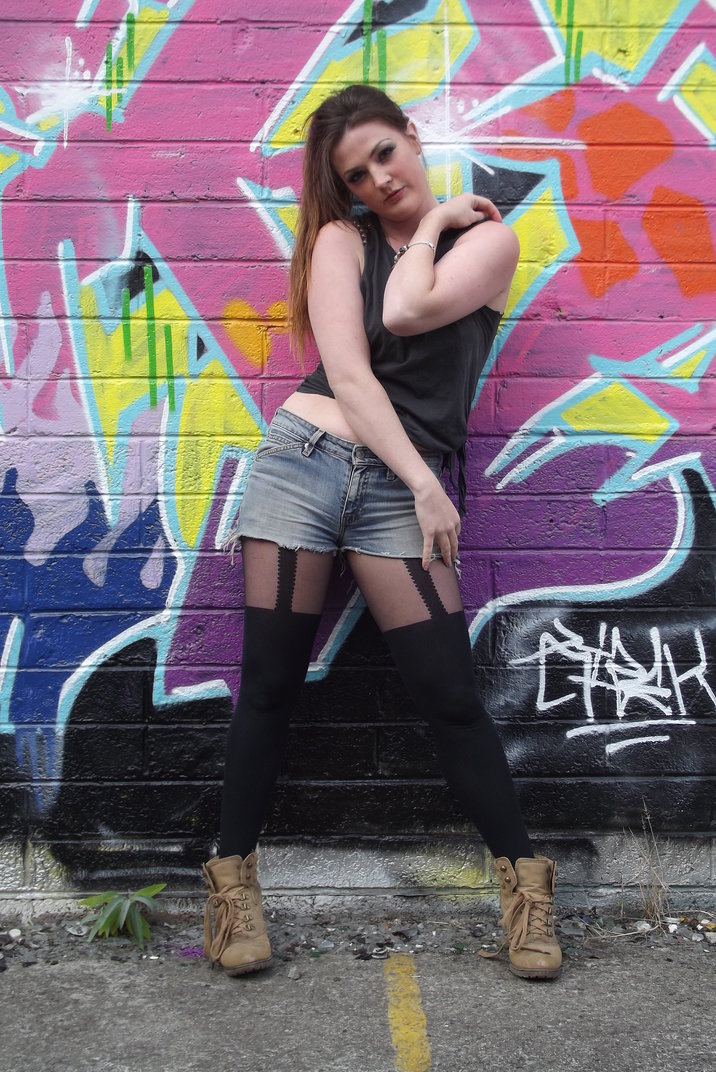 Female model photo shoot of kat-astrophy in Glasnevin