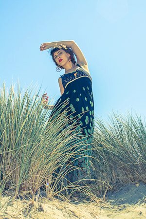 Female model photo shoot of Jes Stanley in Stinson Beach, CA