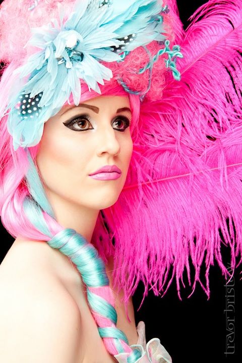 Female model photo shoot of Samantha Rae Terry, clothing designed by Posh Fairytale Couture