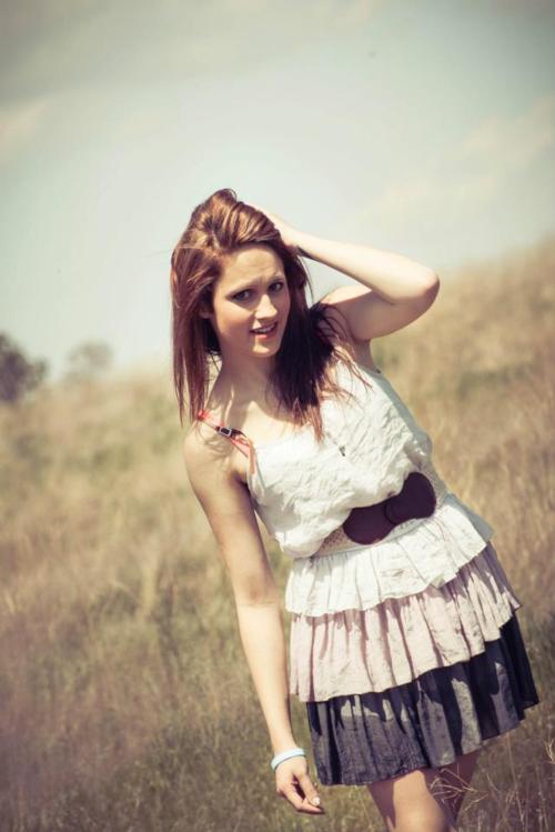 Female model photo shoot of Jessop in Grass Land