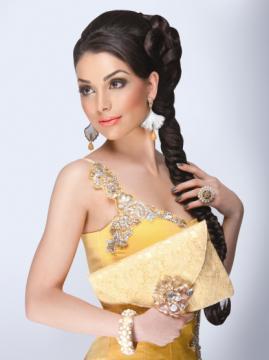 Female model photo shoot of Sara Rahbani in Asiana Studio