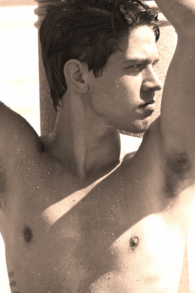Male model photo shoot of Lewicki by Vaughn Stewart