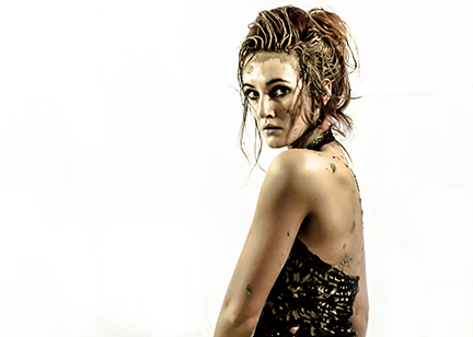 Female model photo shoot of KateCPhotography in Studio/White Background
