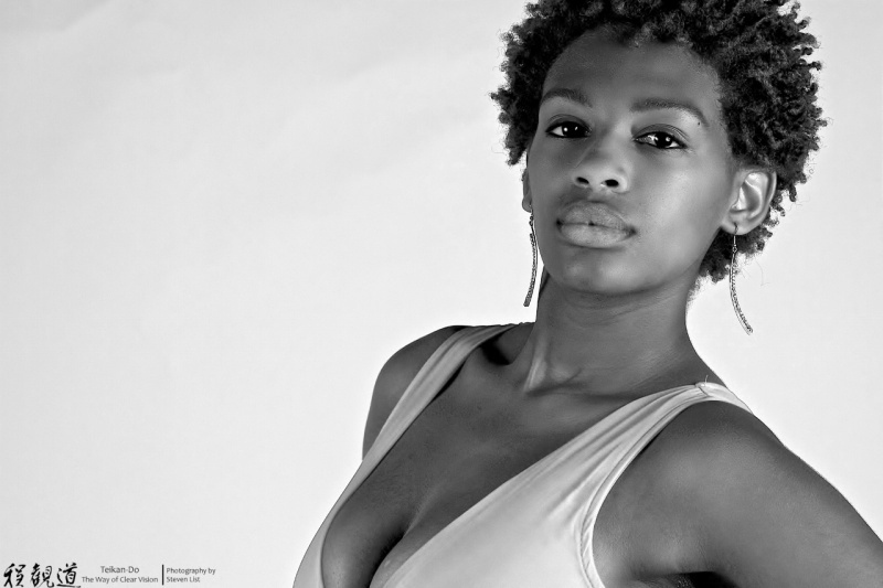Female model photo shoot of __ Ashley Brown __ in Waveform Studios Austin