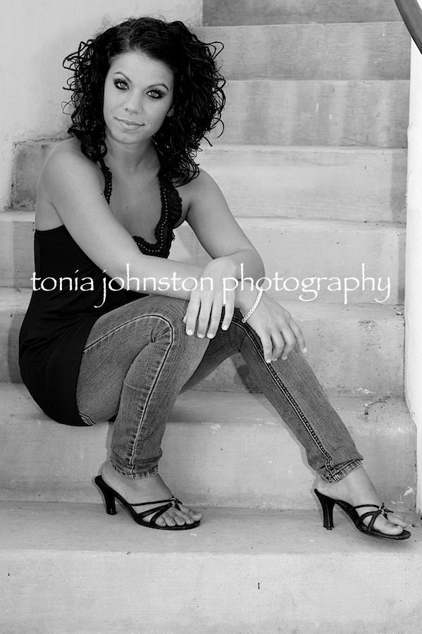 Female model photo shoot of tonia johnston photogra
