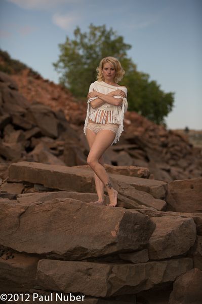 Female model photo shoot of Drea DeVille in Lory State Park