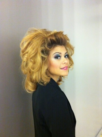 Female model photo shoot of Preston hair and makeup in Kitsap