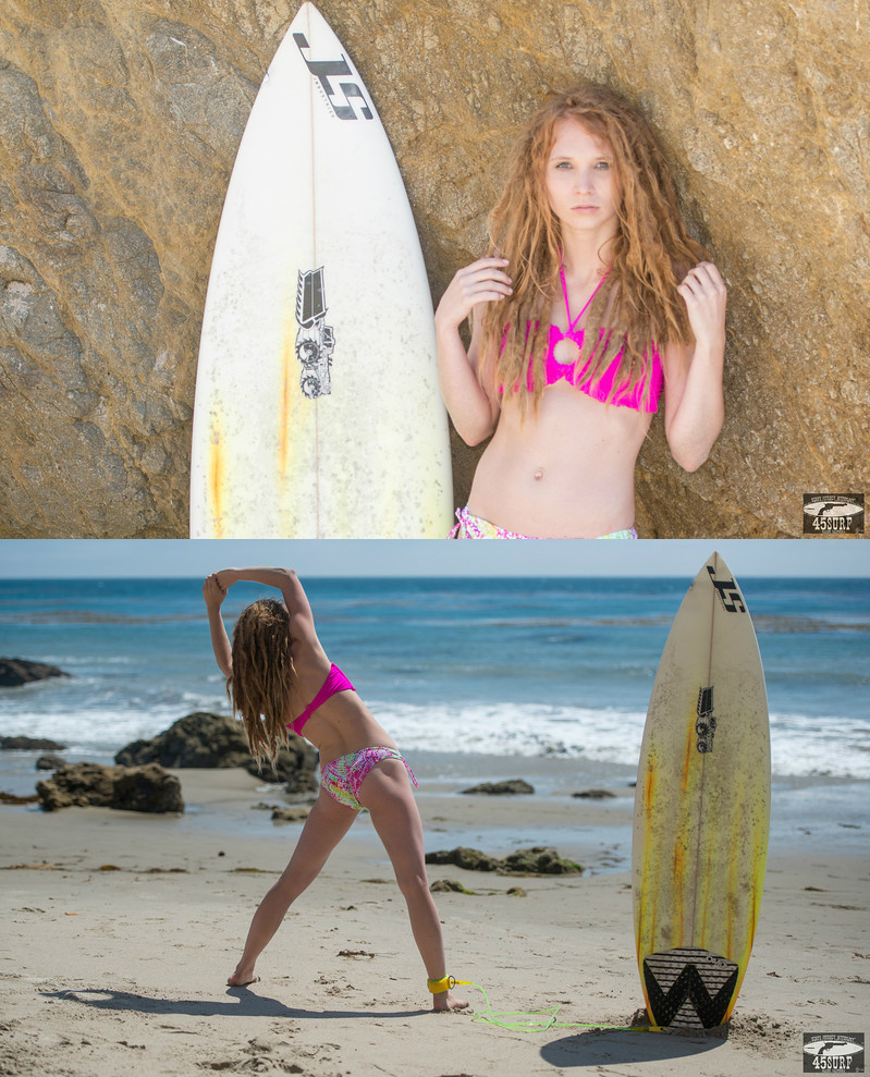 Female model photo shoot of KyleeBelle by HJM Photography in Matador Beach - Malibu