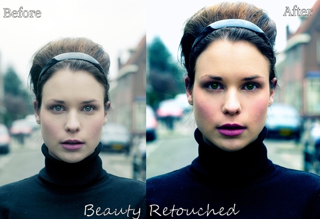 Female model photo shoot of Beauty Retouched