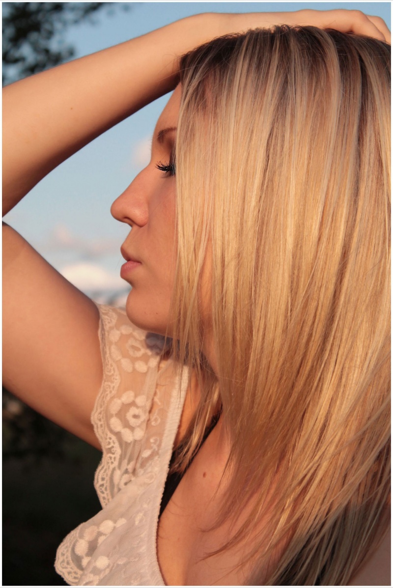 Female model photo shoot of JennaMilligan by Megan Spence 
