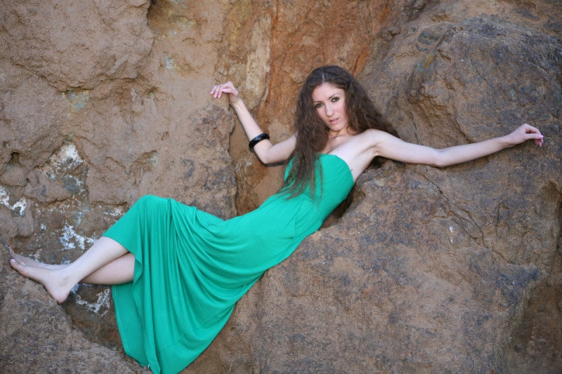 Female model photo shoot of Anait B by John Lewis Rushing Jr
