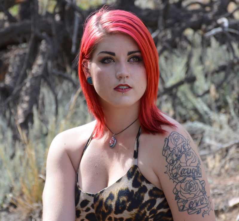 Female model photo shoot of Lola Von Bones by PerilPhotos in Boulder