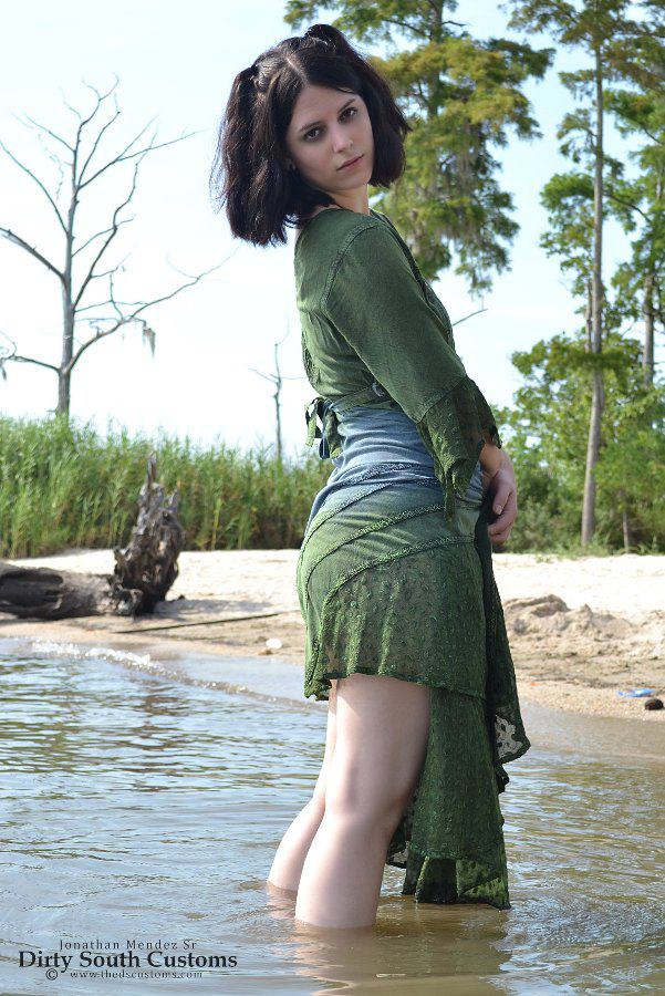 Female model photo shoot of River Wolf by Jonathan Mendez