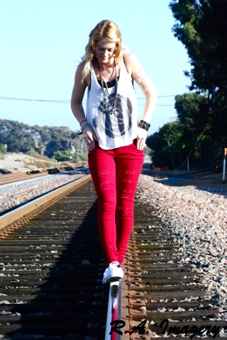 Female model photo shoot of Autumnbest in Carlsbad