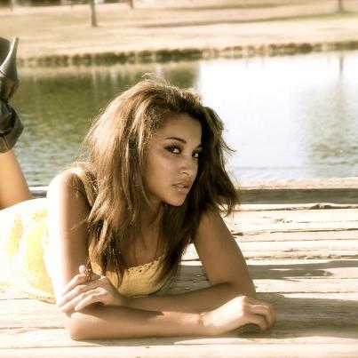 Female model photo shoot of Cashea Ward in Gibson Ranch Park