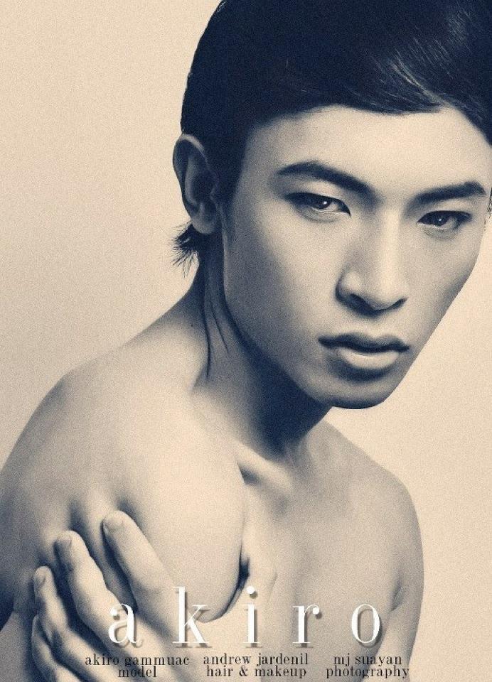Male model photo shoot of akiro orteza