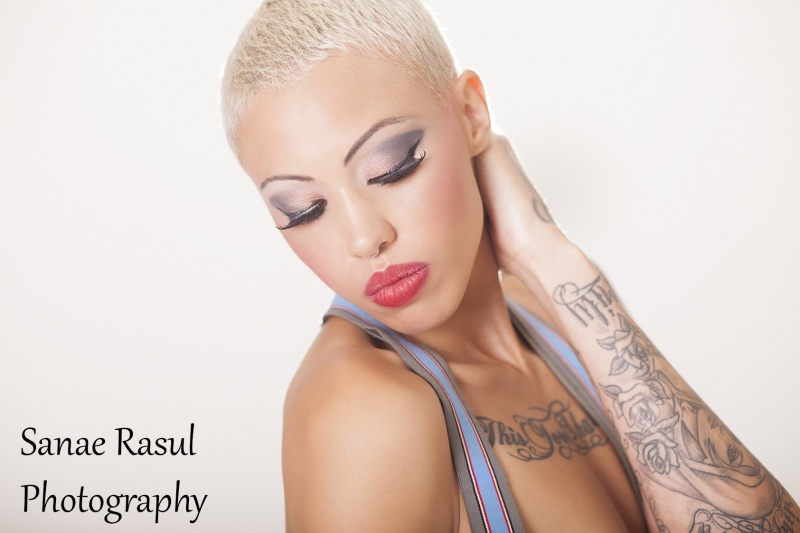 Female model photo shoot of Phoenix Jay by Sanae Rasul